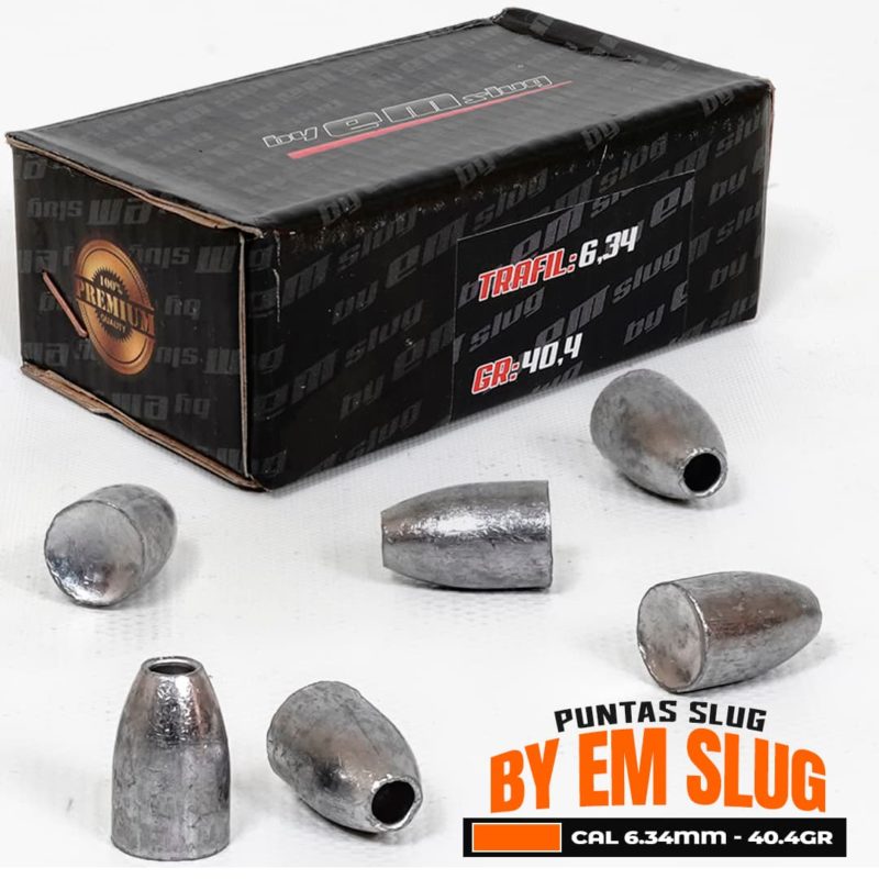 Balines Puntas/Slug cal 6.34mm – 40.4grains