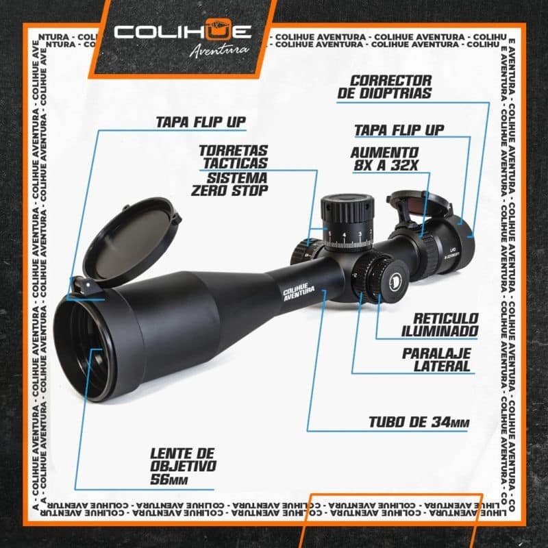 Mira Discovery "LHD 8-32x56 SFIR-Z" - Imagen 2