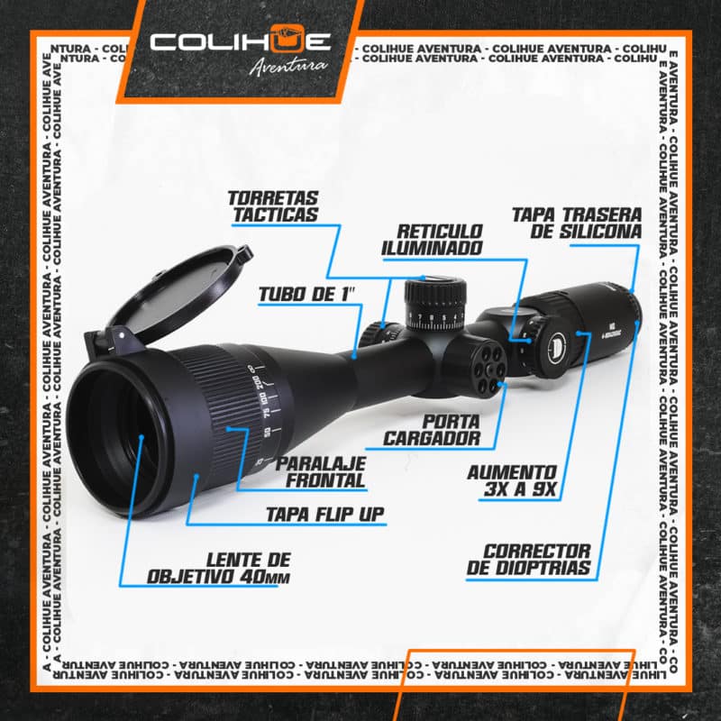 Mira Telescopica Discovery "MS 4-16x42" - Imagen 2