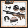 Rifle PCP Bolt X5 Bullpup (cal. 6,35mm) - Imagen 3