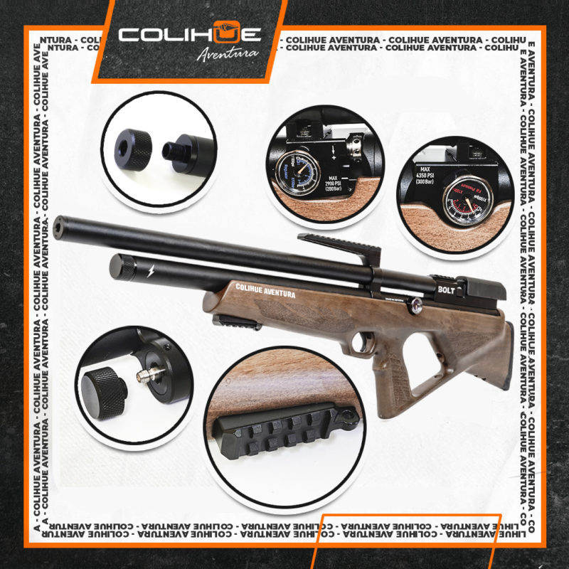 Rifle PCP Bolt X3 Bullpup (cal. 6,35mm) - Imagen 3