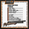 Rifle PCP Bolt X3 Carabina (cal. 6,35mm) - Imagen 4