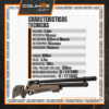 Rifle PCP Bolt X3 Carabina (cal. 5,5mm) - Imagen 4