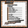 Rifle PCP Bolt X5 Carabina (cal. 6,35mm) - Imagen 4