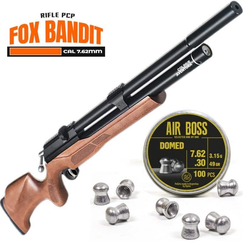 Rifle PCP Fox Bandit cal 7.62mm – Custom