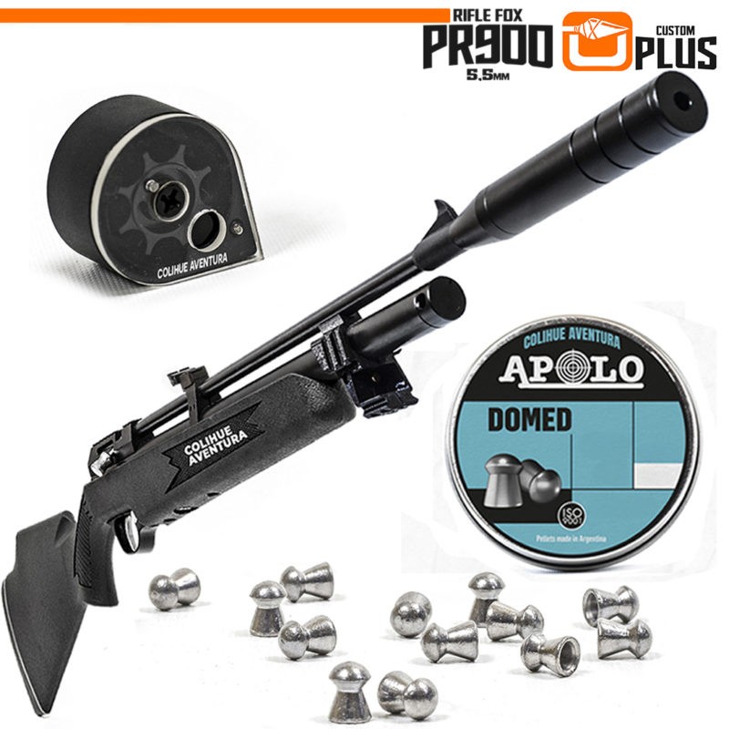 RIFLE PCP FOX PR900W BLACK VERSION CUSTOM PLUS