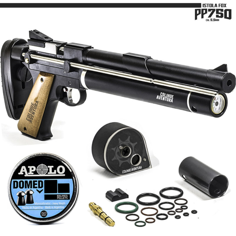 Pistola PCP Fox PP750 (cal 5,5mm)