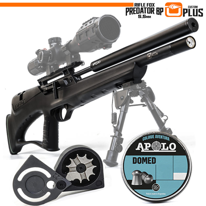 Rifle PCP Fox Predator Bullpup (Custom Plus) // cal 5,5mm