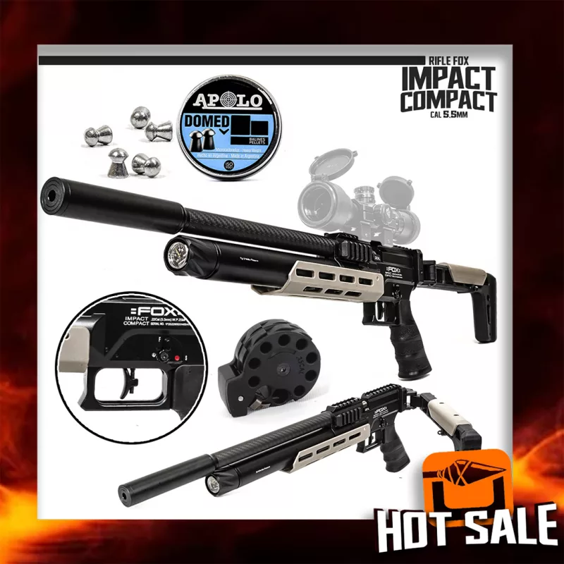 Rifle PCP Fox Impact Compact cal 5,5mm