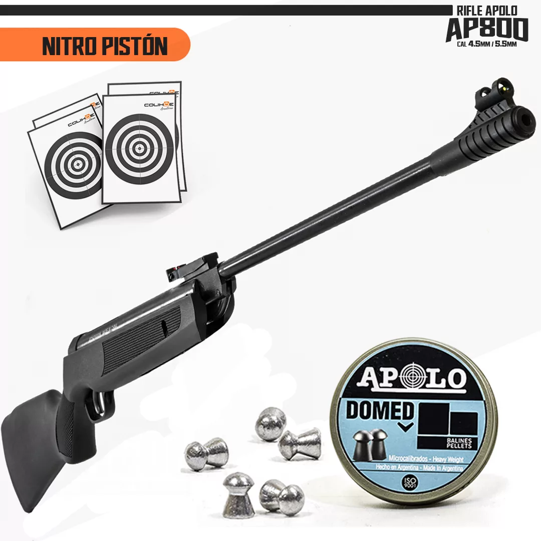 Rifle Resortero Apolo mod Ap800 cal 4,5mm / 5,5mm
