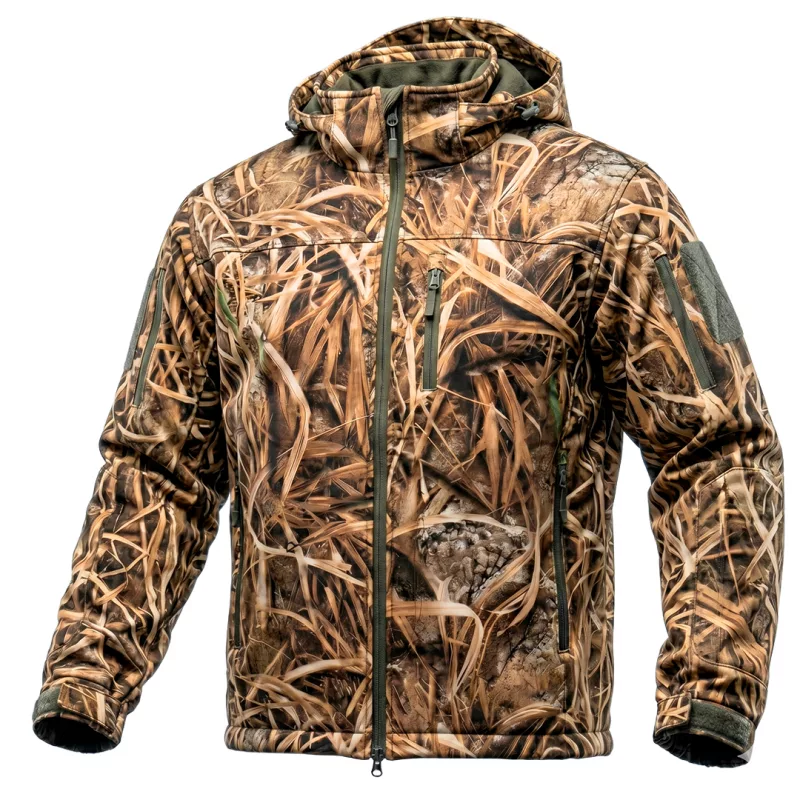 Campera Softshell Bullet Con Capucha Desmontable (Color DC)