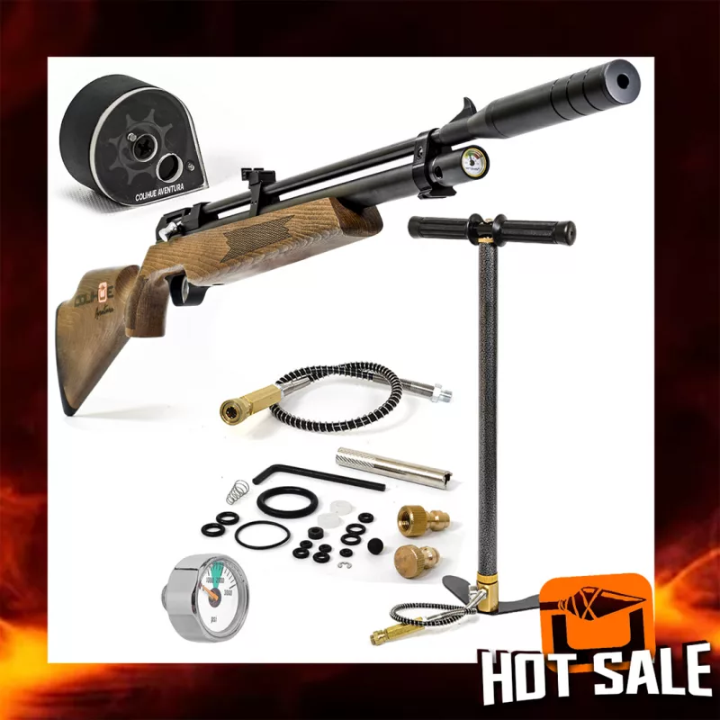 Rifle PCP Pr900 cal 5,5mm + Inflador PCP