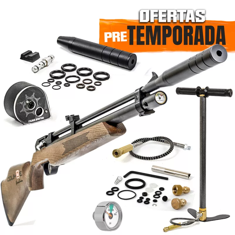 Rifle PCP Pr900 cal 5,5mm + Inflador PCP